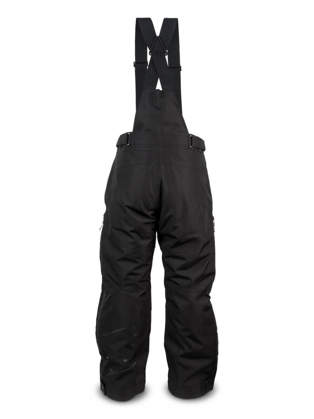 R200 Men's Black Insulated Snow Bib Overalls